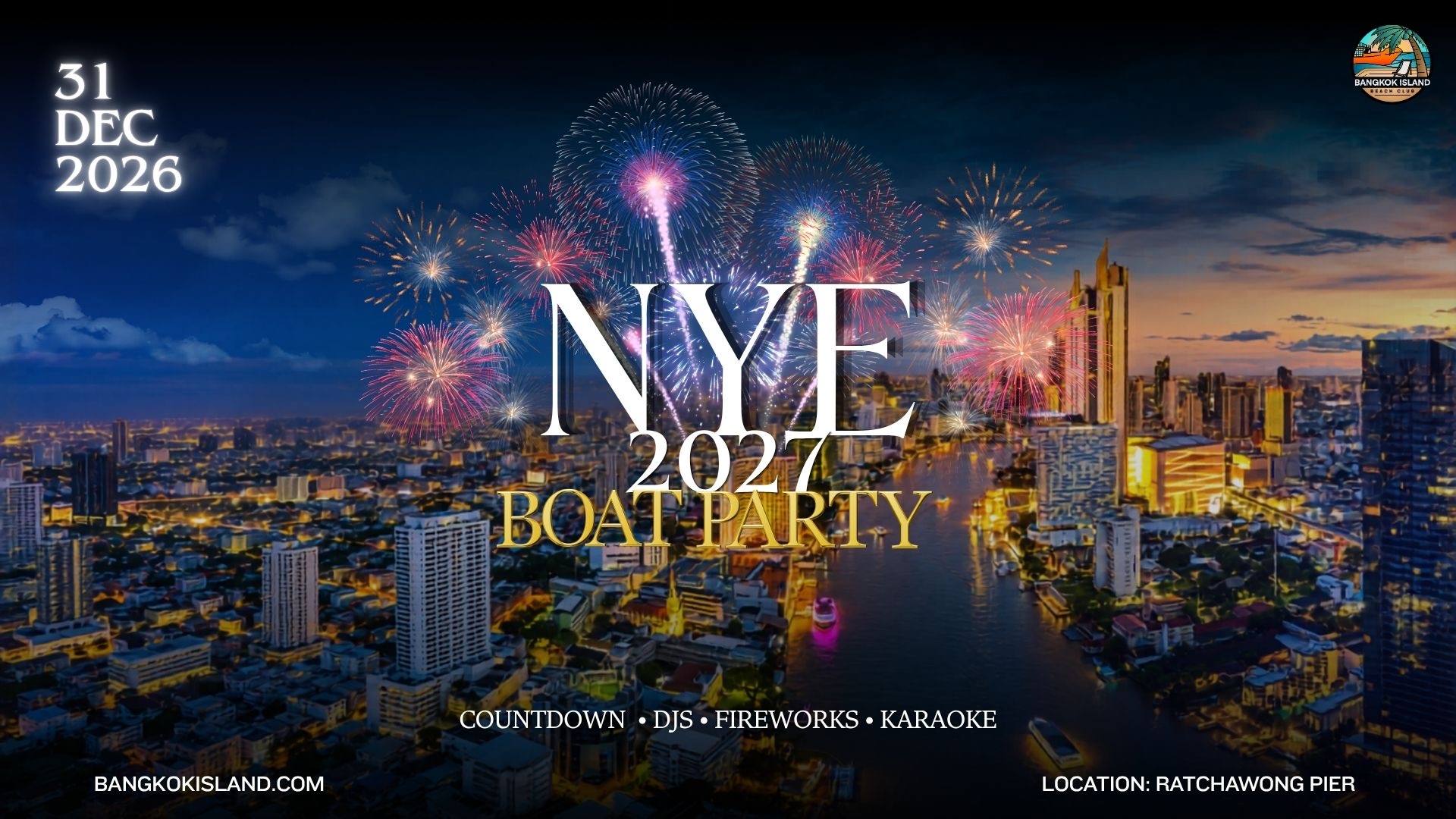 NYE Boat party