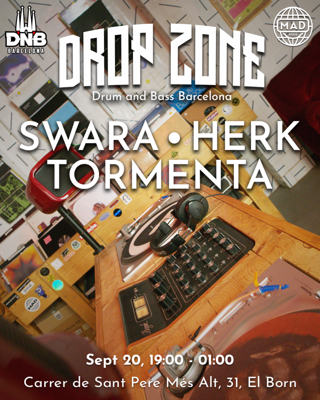 Drop Zone x Mad Radio - Drum & Bass Barcelona
