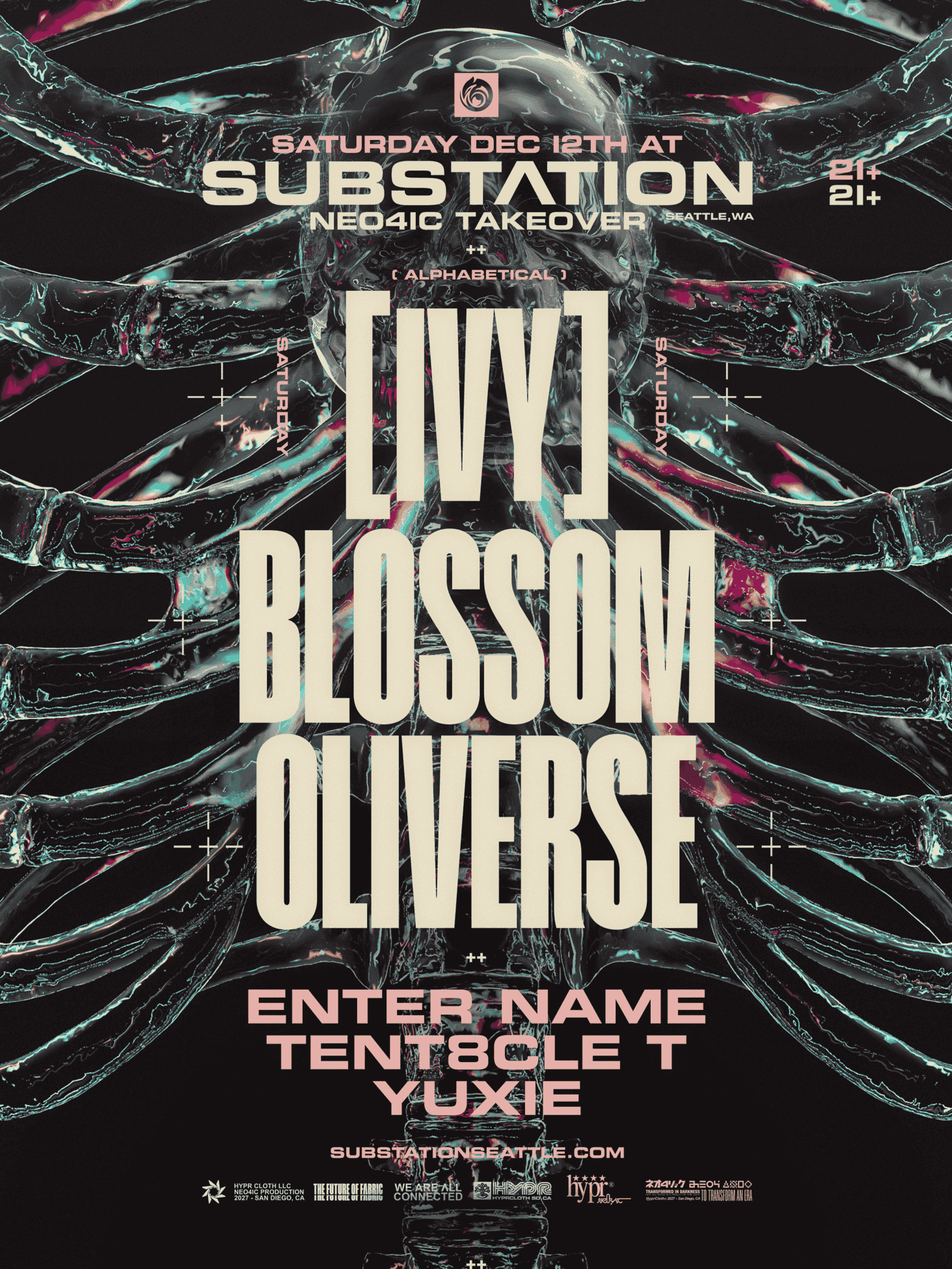 NEO4IC TAKEOVER: [IVY] x Blossom x Oliverse