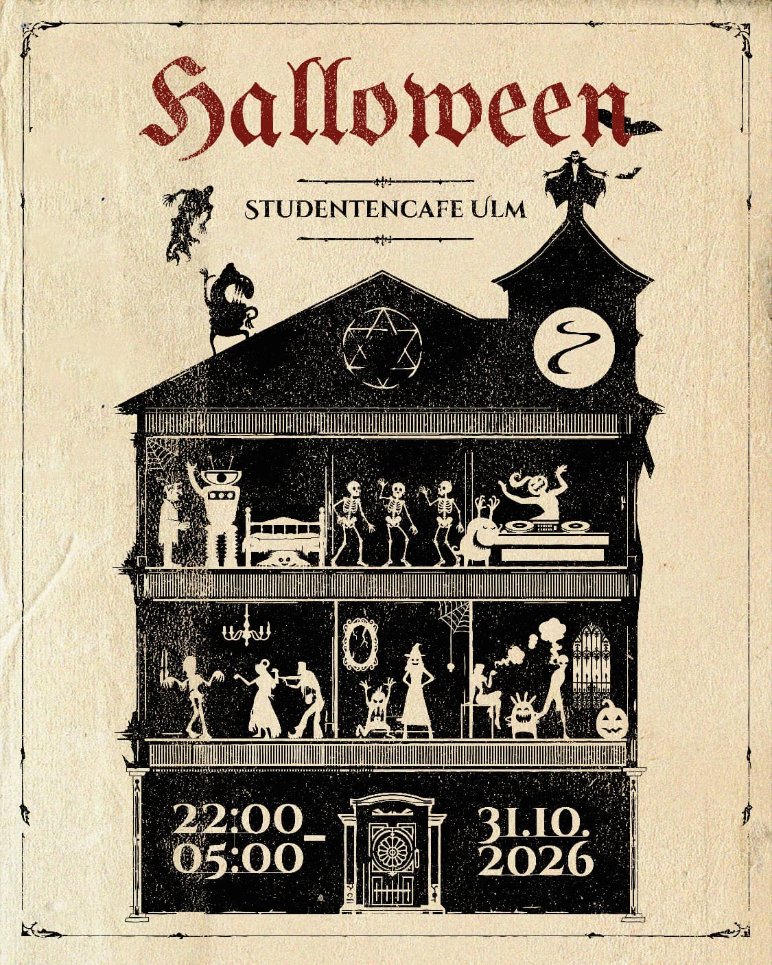 Halloween auf 2 Floors