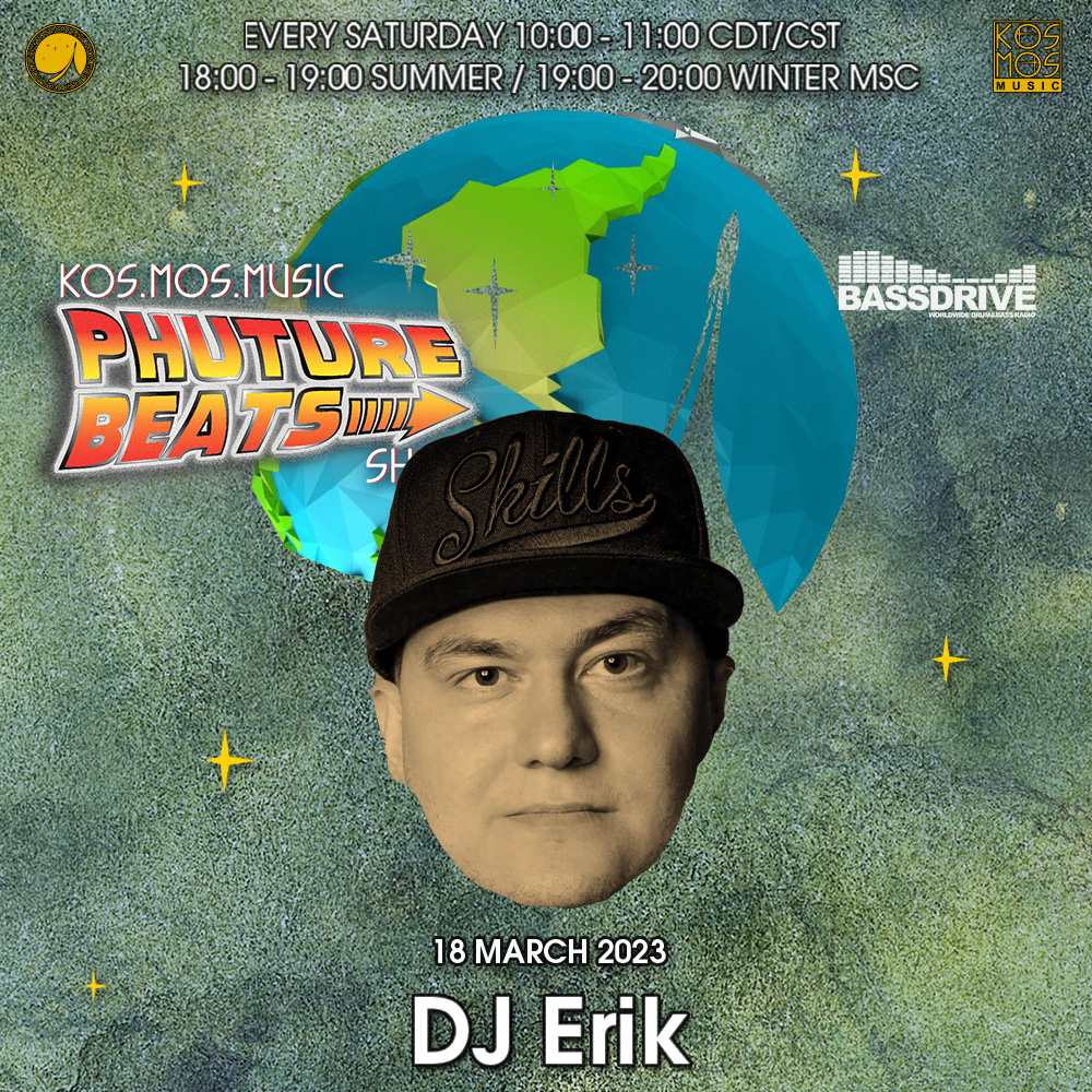 DJ Erik - Phuture Beats Show @ Bassdrive.com 18.03.23