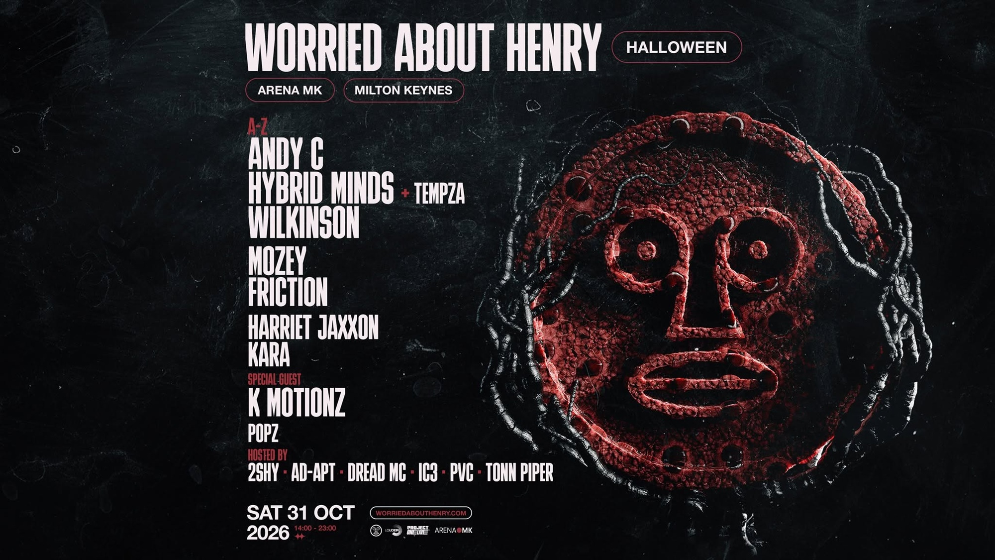 Andy C Leads Worried About Henry’s Halloween Return to Milton Keynes