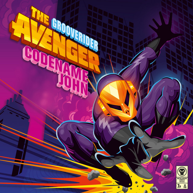 Grooverider Presents Codename John: The Avenger EP cover