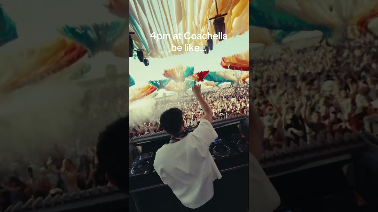 4pm at Coachella be like...