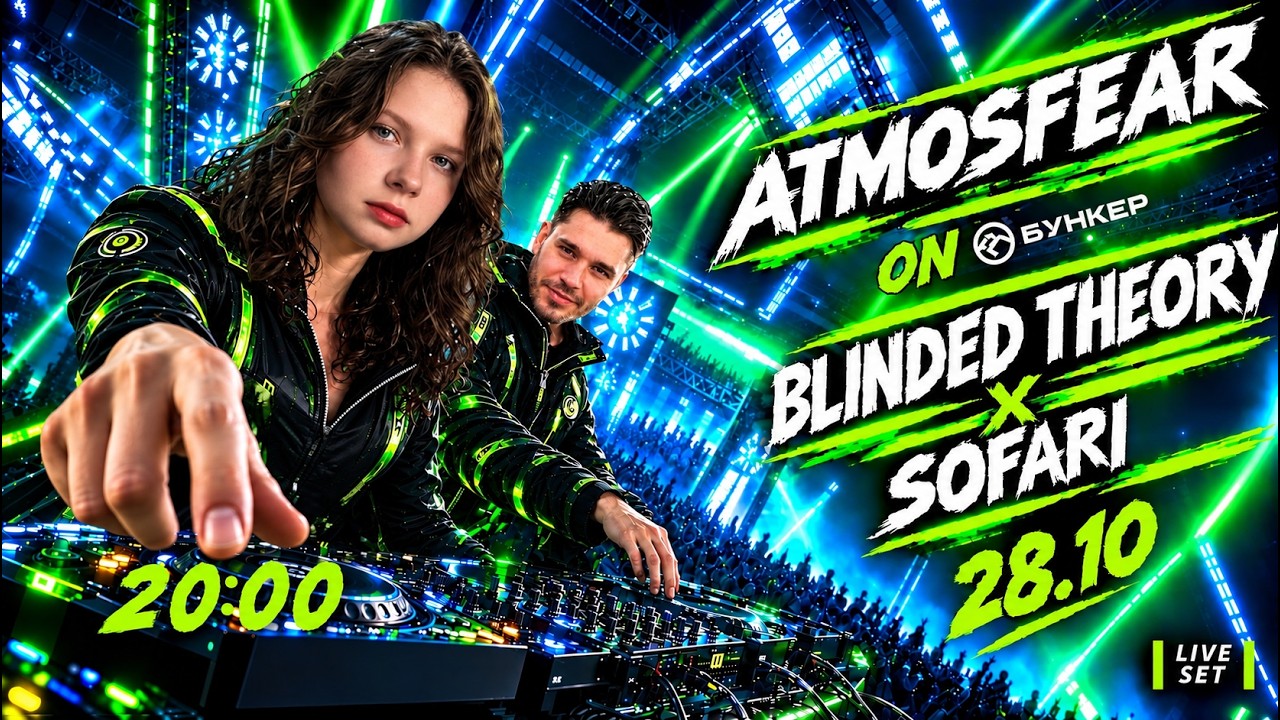 Atmosfear LIVE @ Neurobunker / Blinded Theory, Sofari