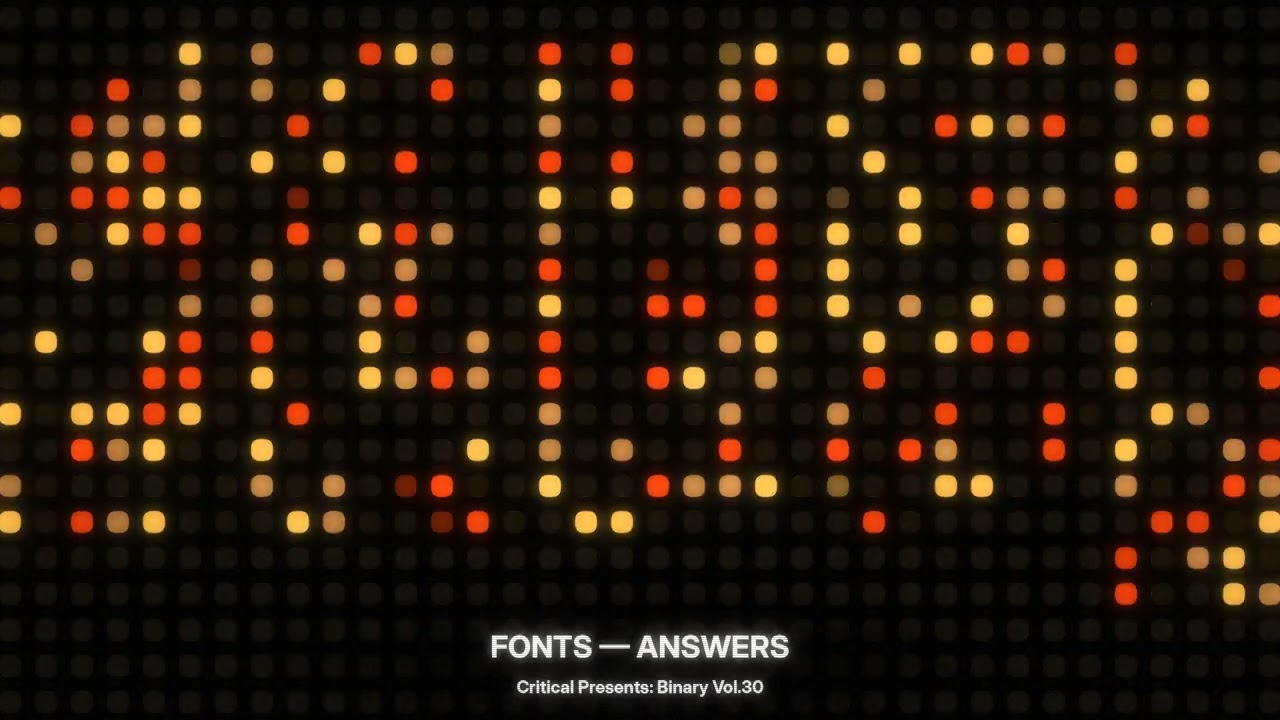 Fonts - Answers