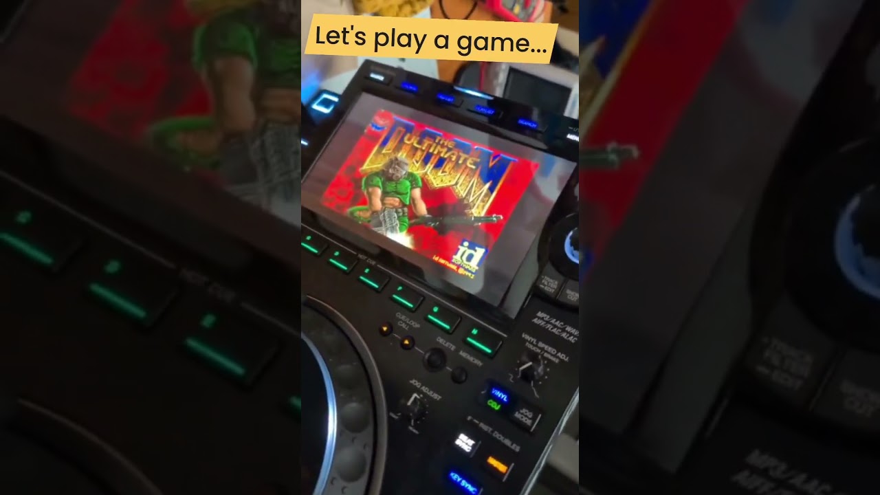 Installing DOOM on a CDJ? 😂 (idSoftware)