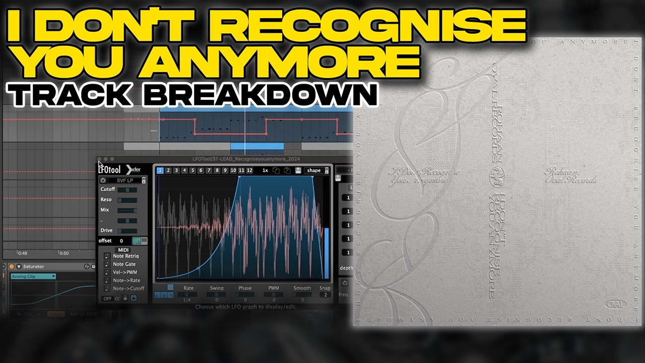 Track Breakdown: I don't recognise you anymore